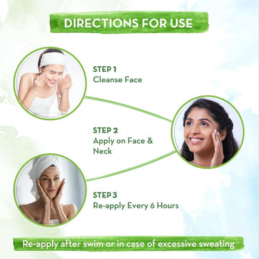 Mamaearth HydraGel Indian Sunscreen with Aloe Vera and Raspberry for Sun Protection | SPF 50 & PA++++ Protection | Shields from UVA & UVB Rays | Tan Protection | Non-Sticky & Light | 50 g